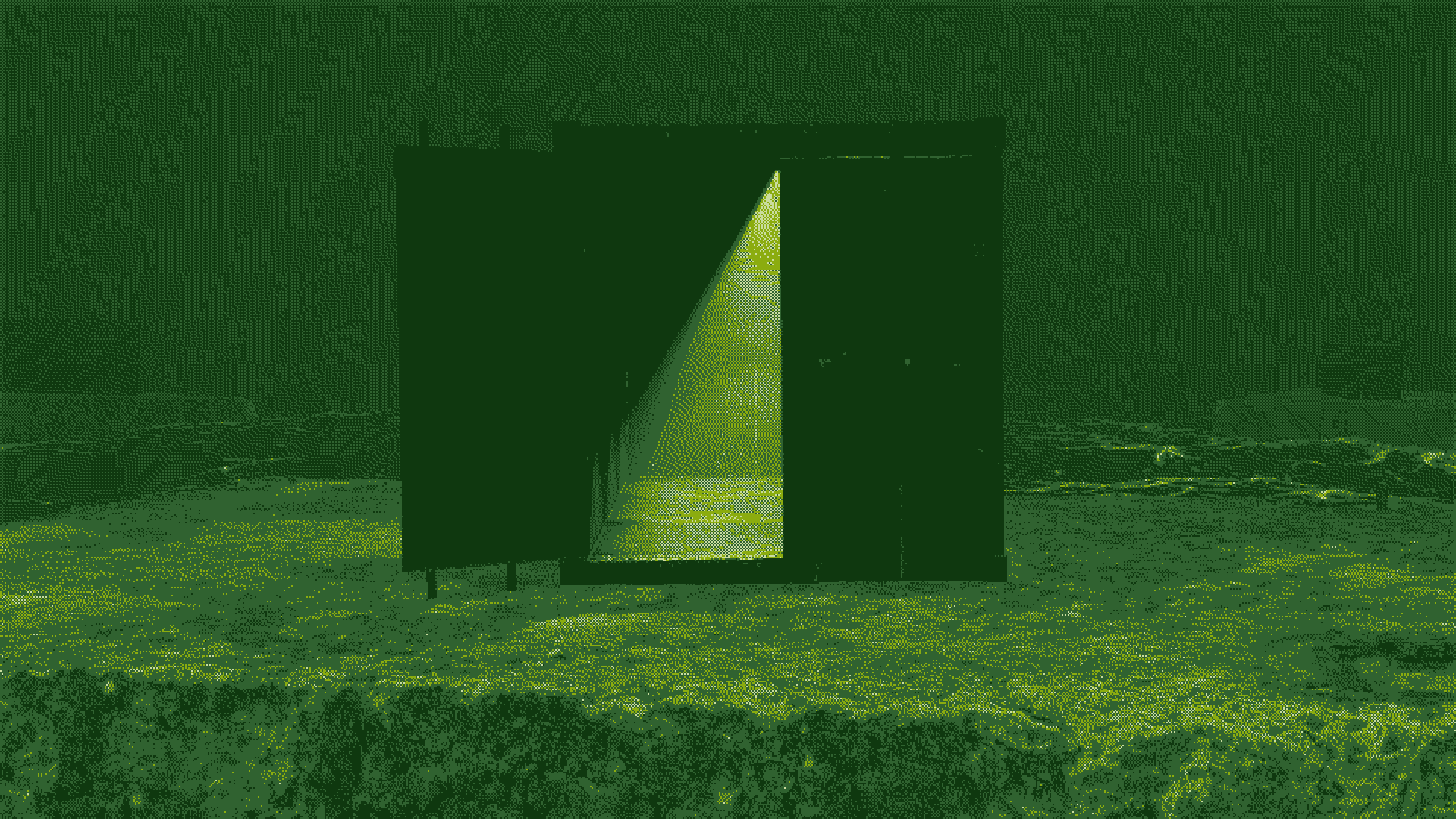 Closer now, the doorway of light fills the frame
